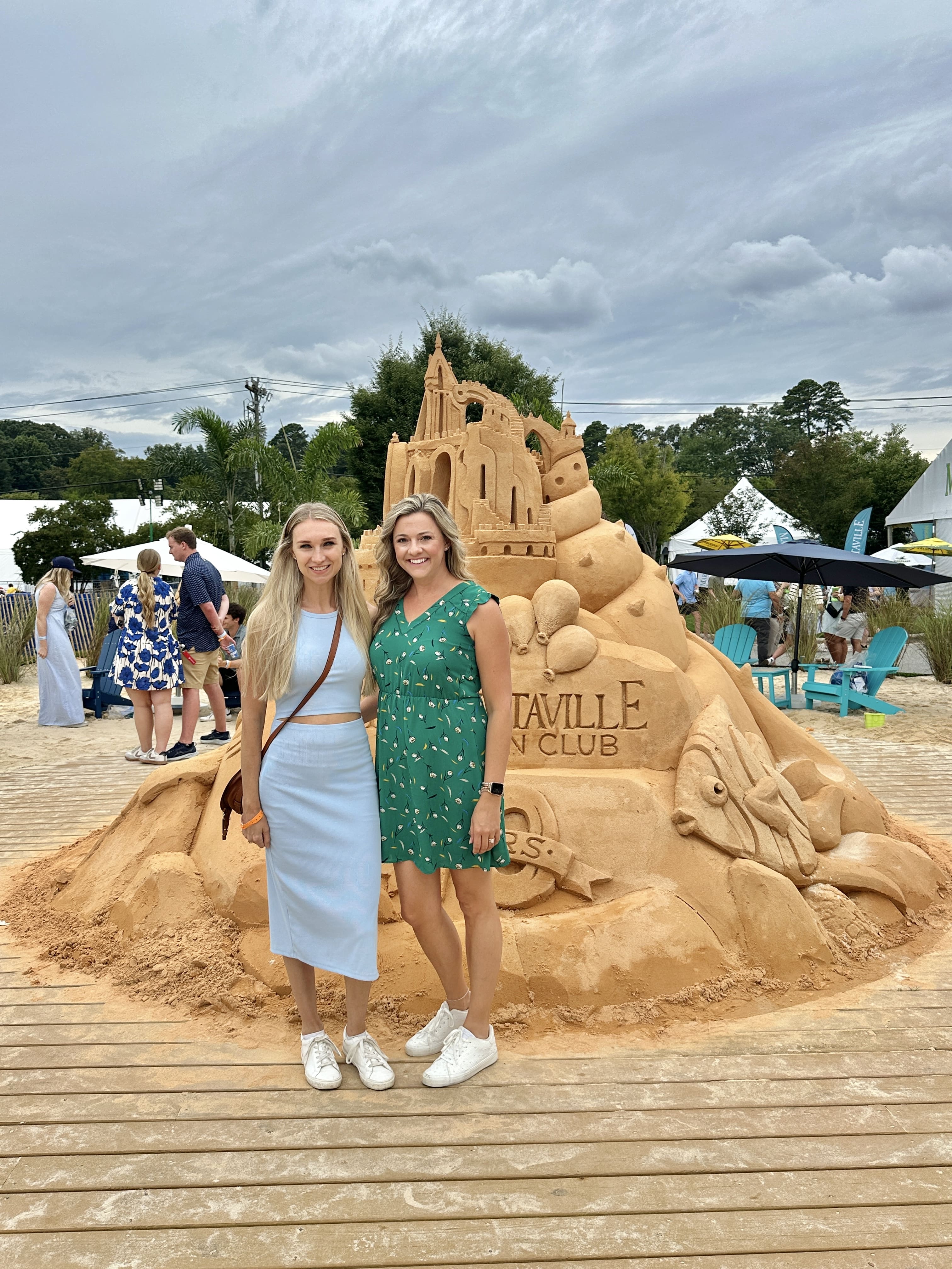 Sand Art at Wyndham Championship