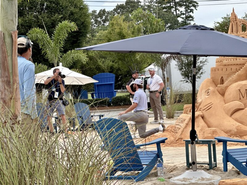 Cam Young Winner of Wyndham Championship at Sedgefield Country Club in Greensboro NC