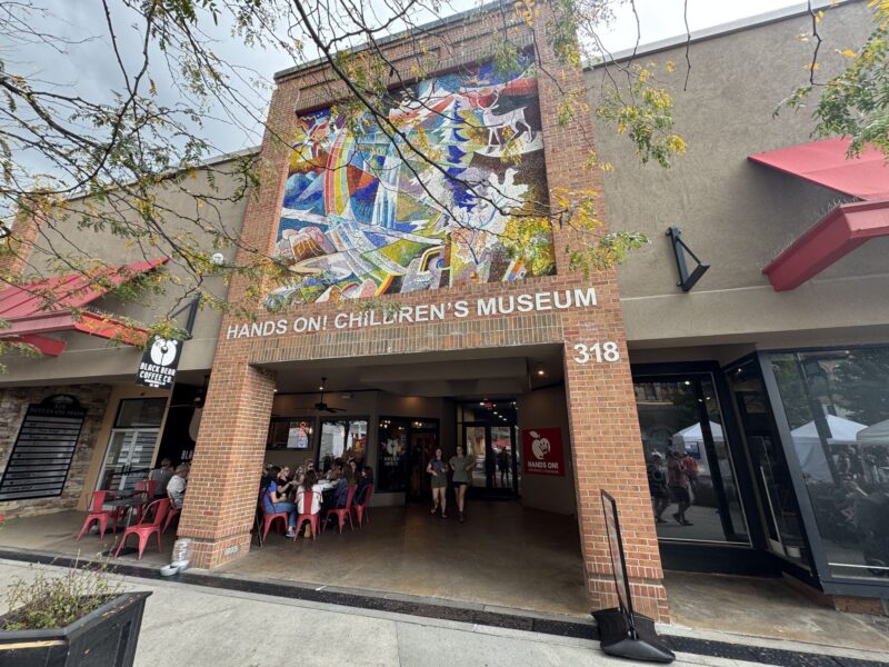 Hands On! Children’s Museum entrance