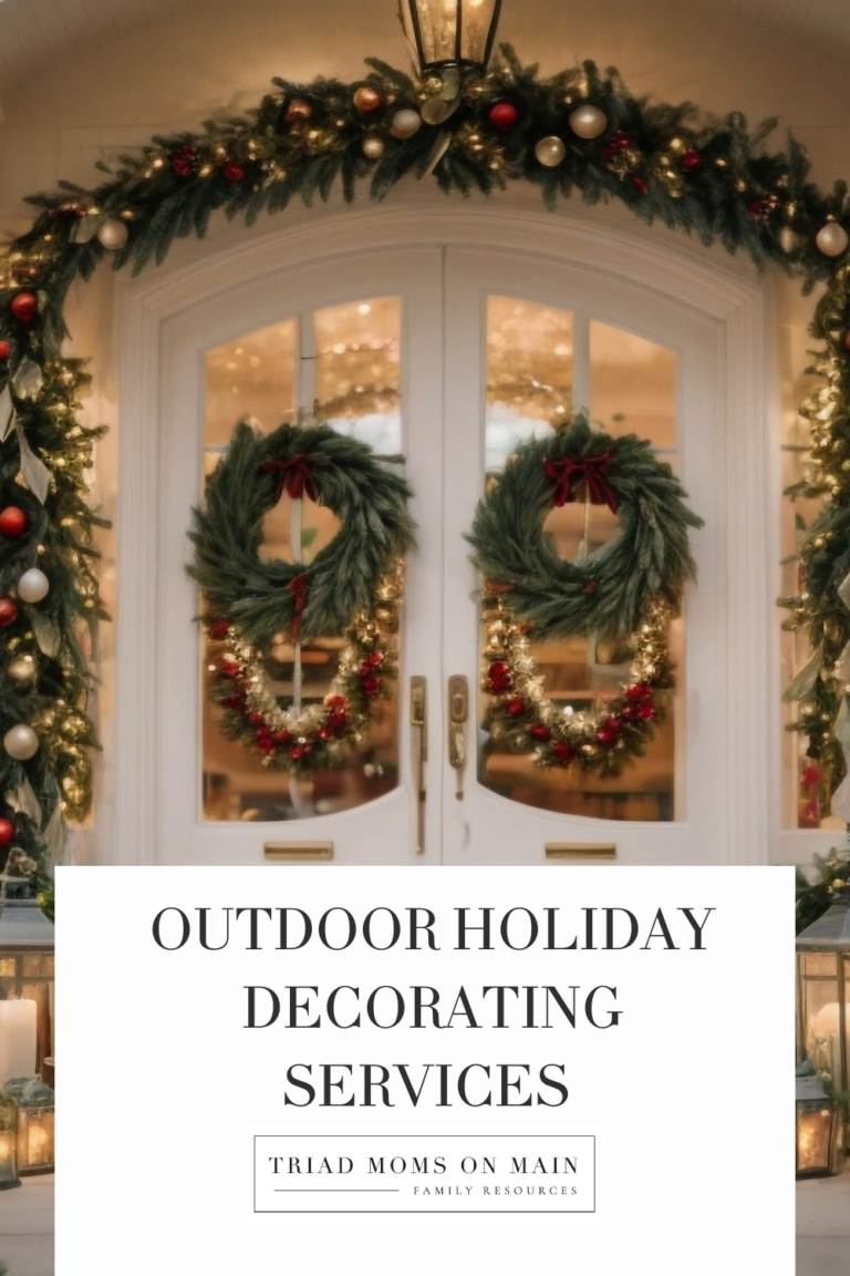Outdoor Holiday Decorating Services in the Triad
