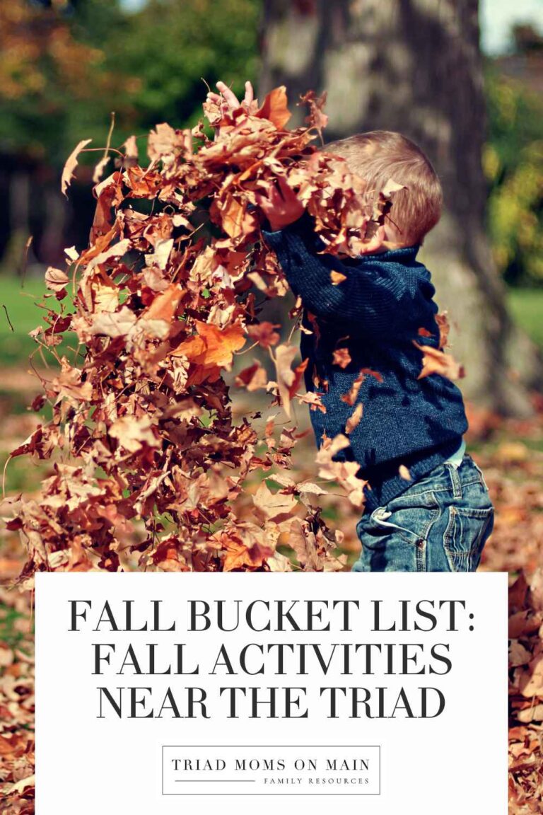Fall Bucket List: Fall Activities Near the Triad