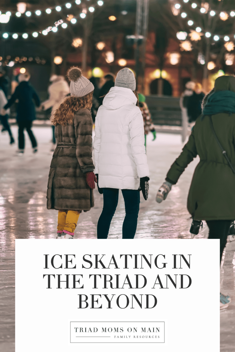 Where to Go Ice Skating This Season in the Triad & Beyond