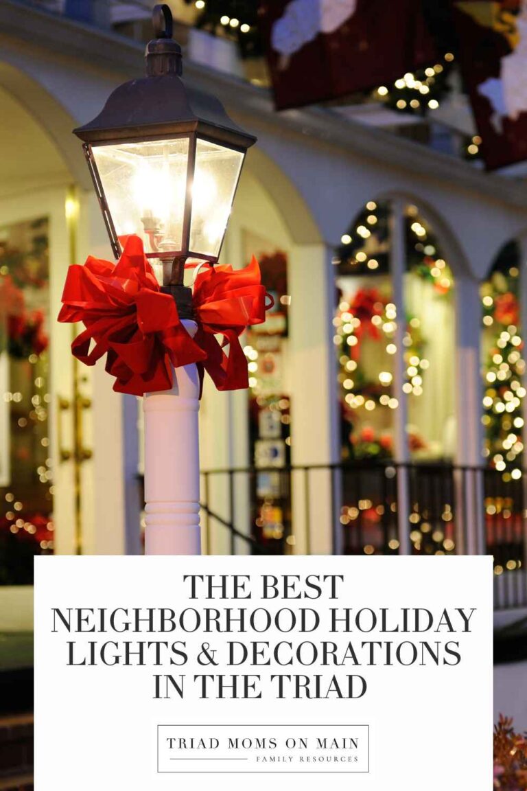 The Best Neighborhood Holiday Lights & Decorations in the Triad (2025 Guide)