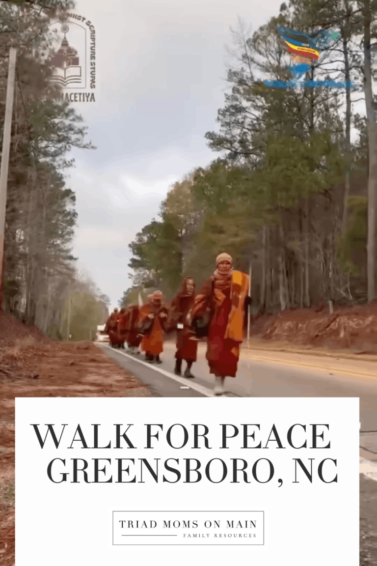 Walk for Peace Coming Through Greensboro, NC: What Triad Families Need to Know