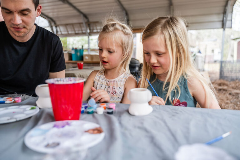 Arts and Craft with Goats at Avery Family Farm in Durham