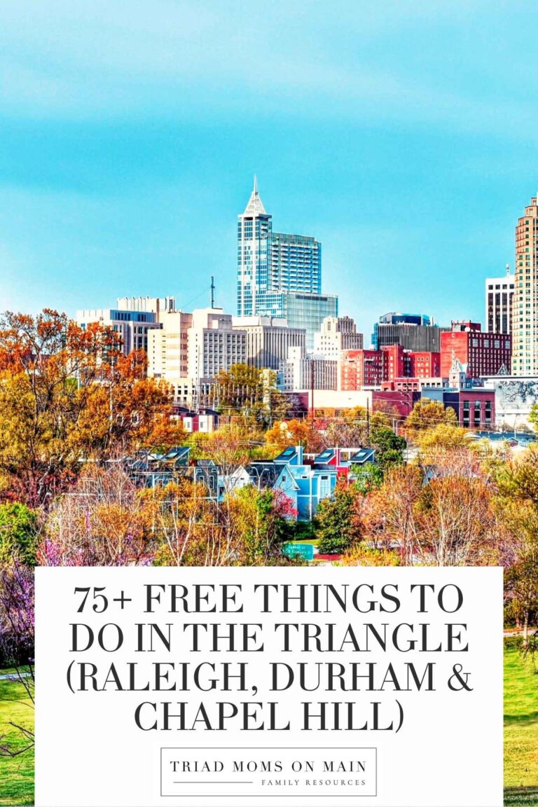 75+ Free Things to Do in the Triangle (Raleigh, Durham & Chapel Hill)
