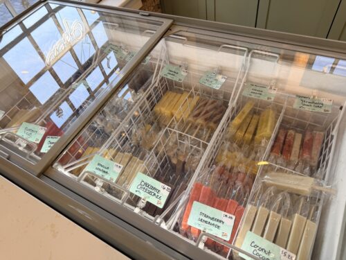 Dessert at The Hyppo Gourmet Popsicles