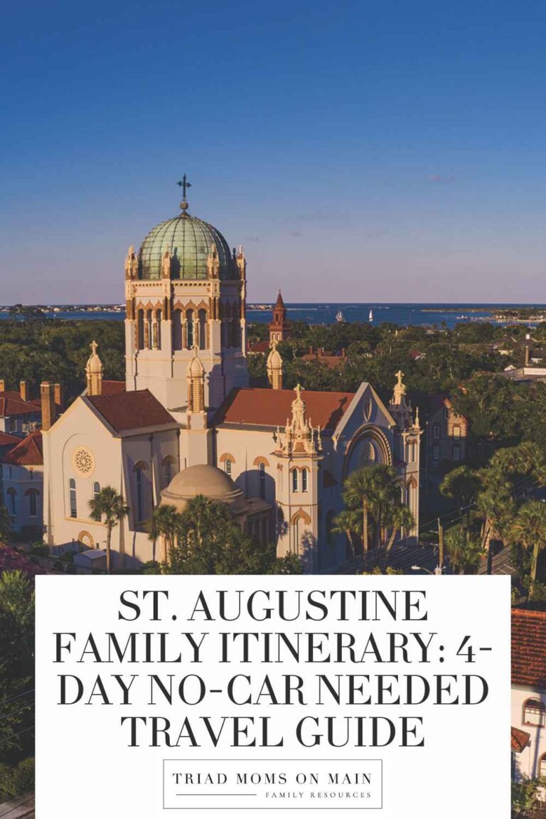 St. Augustine Family Itinerary: 4-Day No-Car Needed Travel Guide