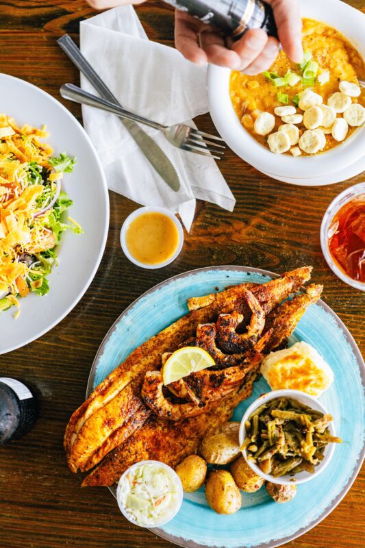 Food From Frying Pan Restaurant in Southport, NC