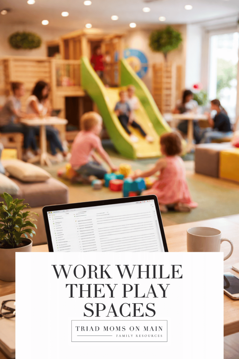 Work While They Play: The Best Kid-Friendly Places in the Triad Where Parents Can Get Things Done