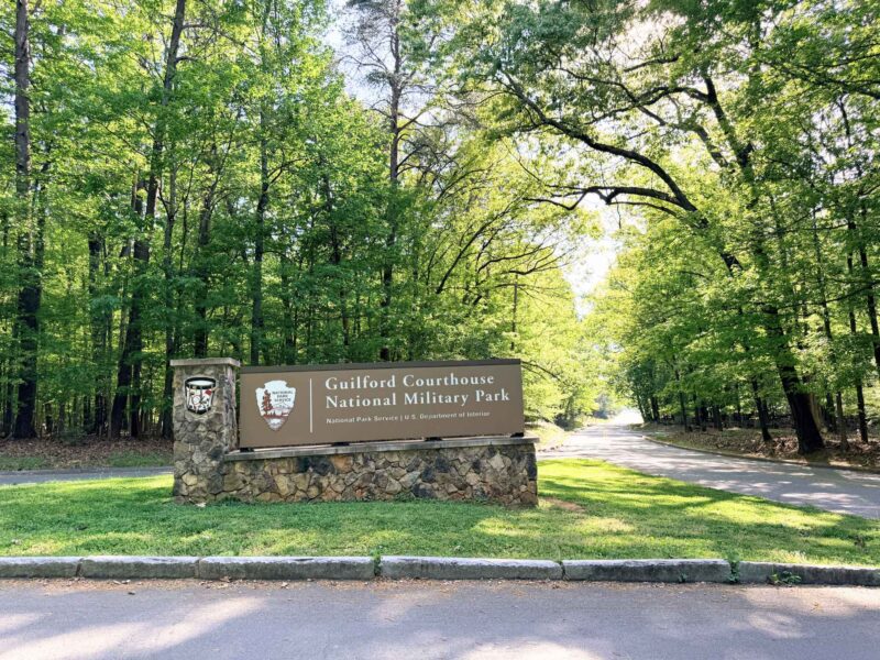 Guilford Courthouse National Military Park Entrance