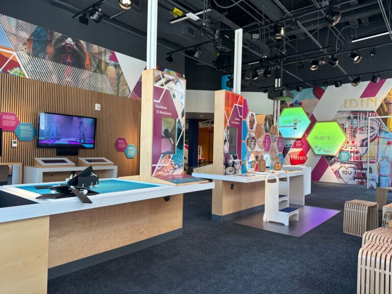 kaleideum children's museum by design section