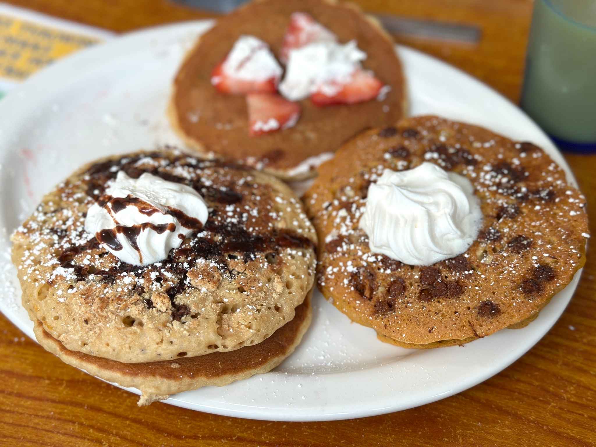 Pancakes at Kate's Pancake House in Carolina Beach, NC