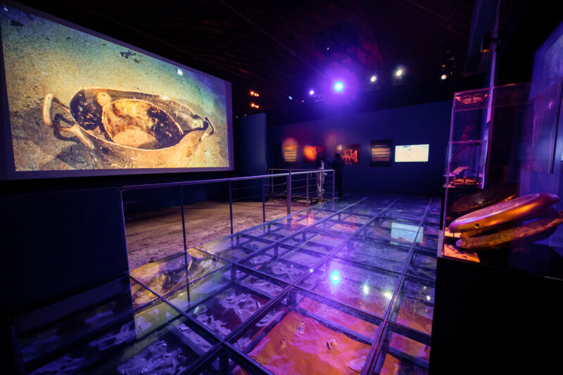 Discovery Gallery at Titanic the Exhibition in Charlotte, NC