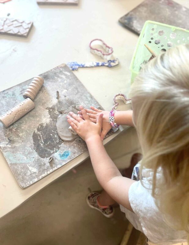 Playing with Clay at GreenHill Center