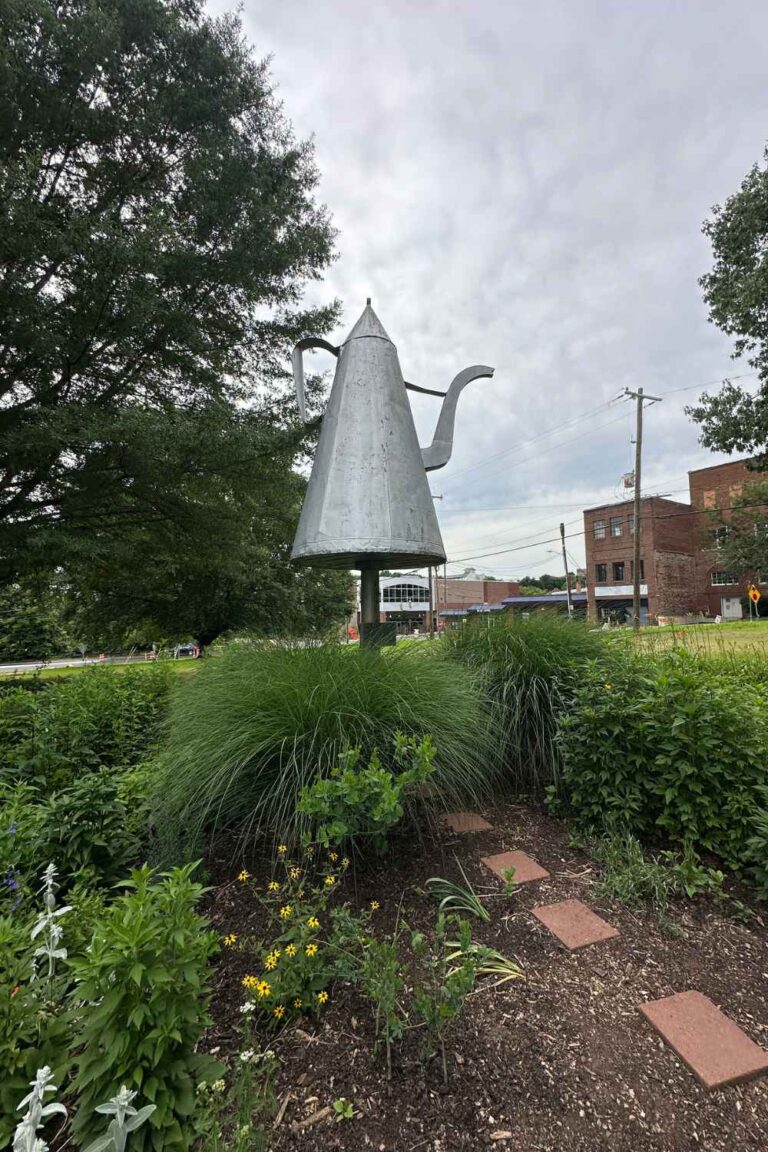Old Salem teapot one of Winston-Salem's Hidden Gems