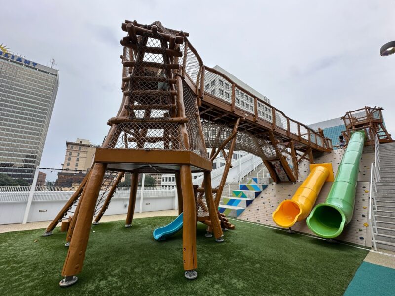 Rooftop Playground at Kaleideum in Winston-Salem
