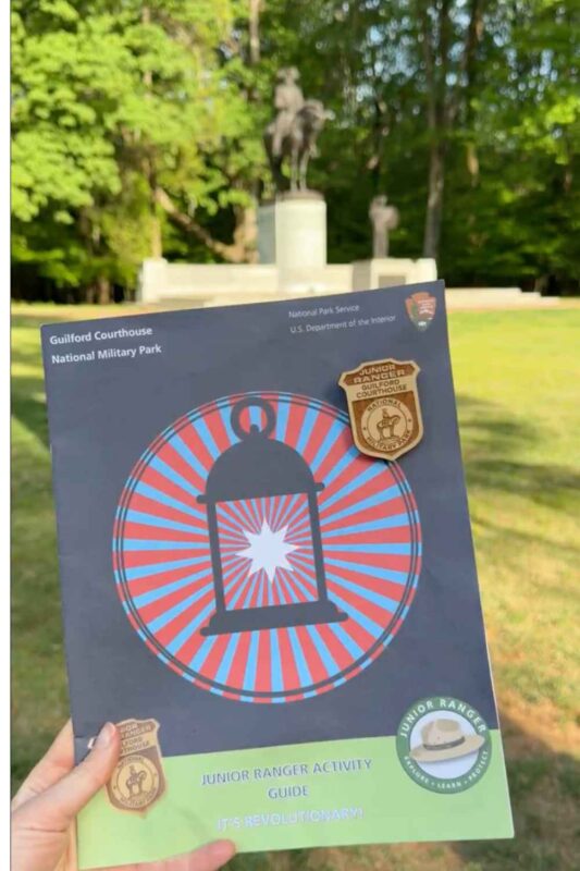 Junior Ranger Packet at Guilford Courthouse National Military Park