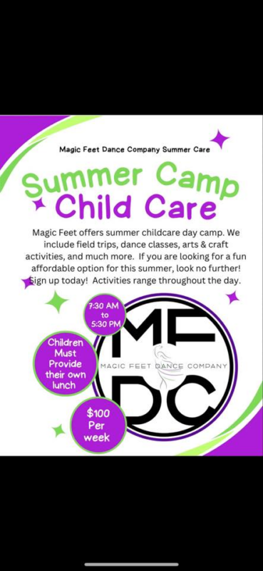 Magic Feet Dance Company Summer Camp