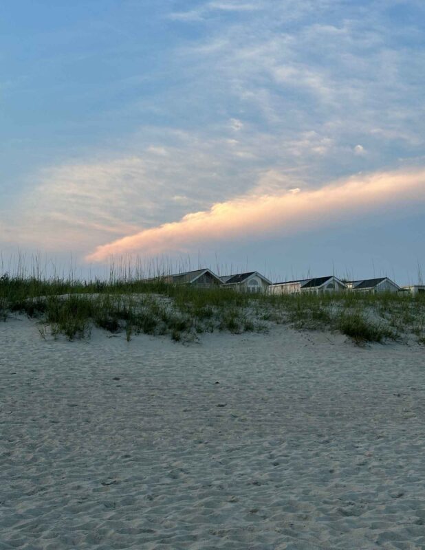 Emerald Isle beach sunset