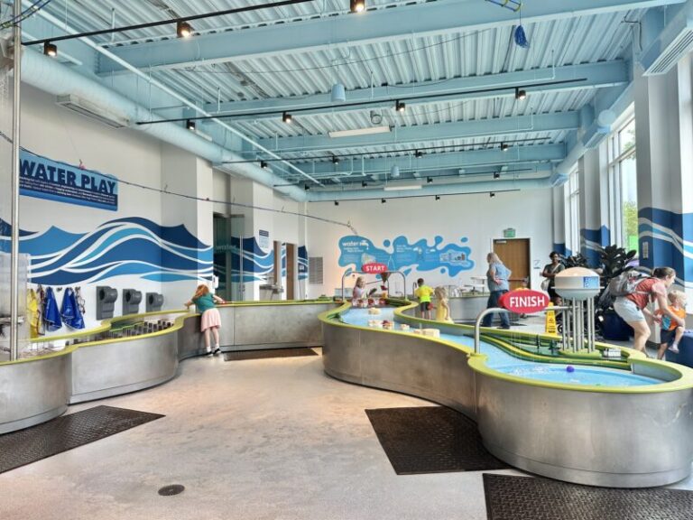 Water Works Water Play Area at Nido and Miriana Qubein Children's Museum