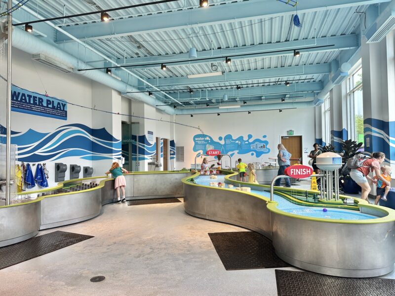 Water Works Water Play Area at Nido and Miriana Qubein Children's Museum
