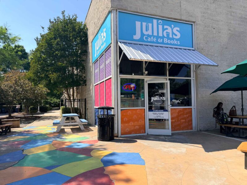 Julia's Café and Books CHARLOTTE NC