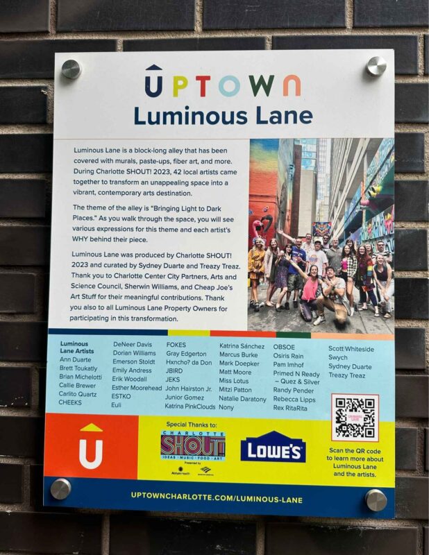 Luminous Lane CHARLOTTE NC