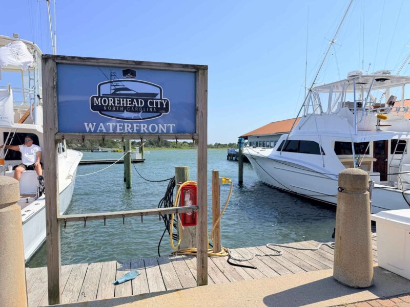 Morehead City boat waterfront