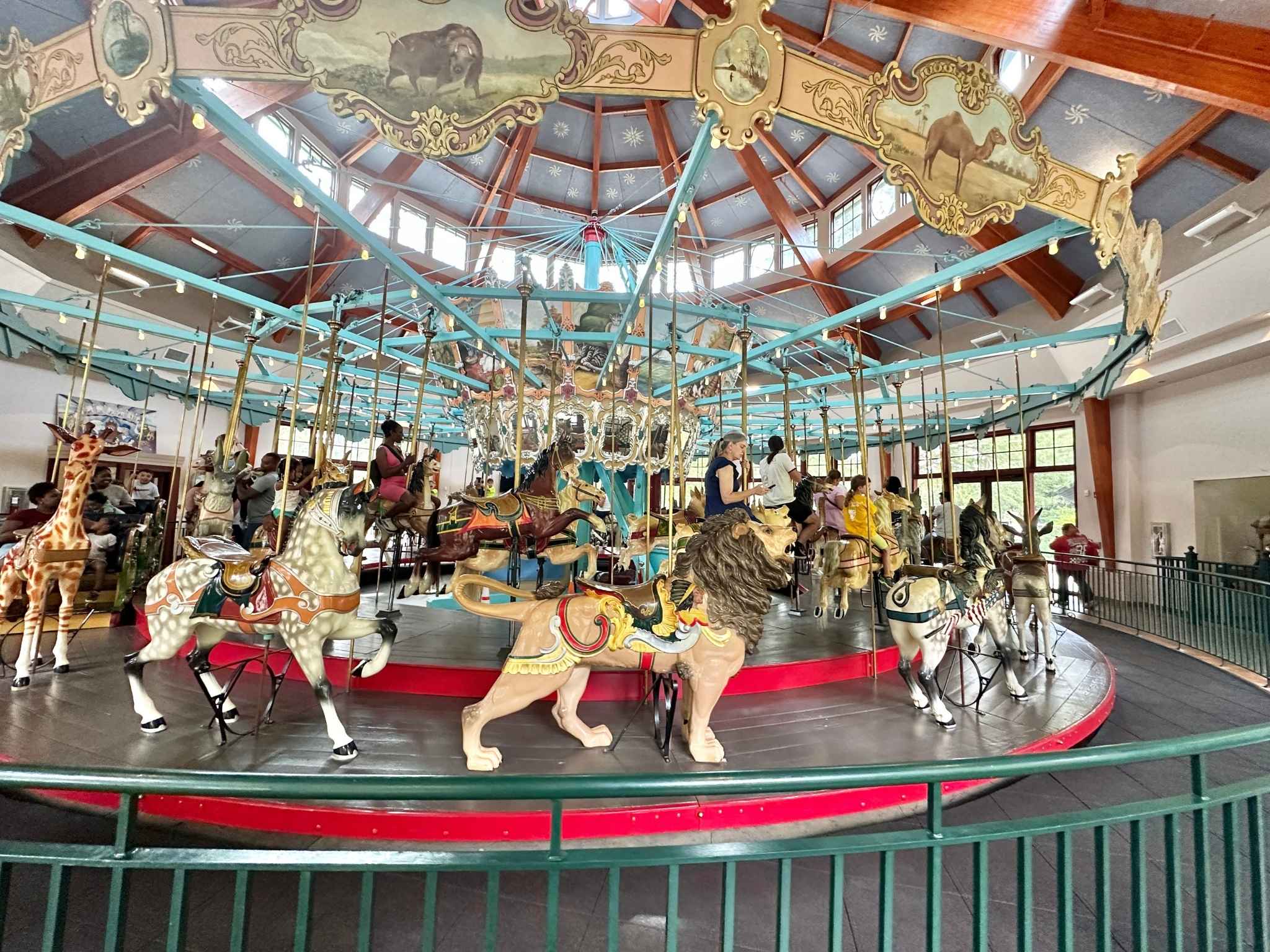 Pullen Park Raleigh the historic carousel