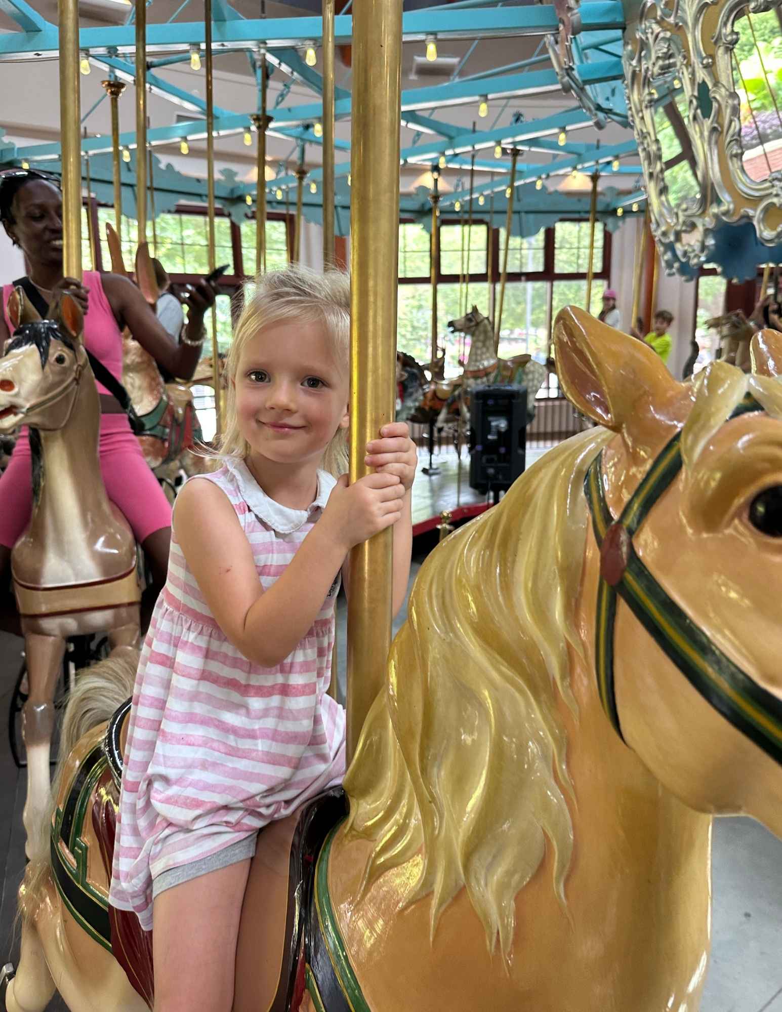 Pullen Park Raleigh the historic carousel