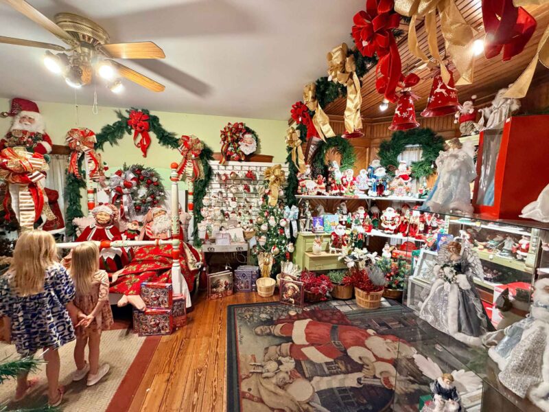 The Christmas House inside souvenirs