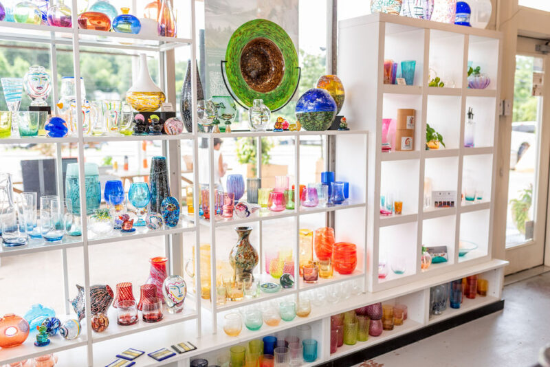 Burnsville downtown glass shop