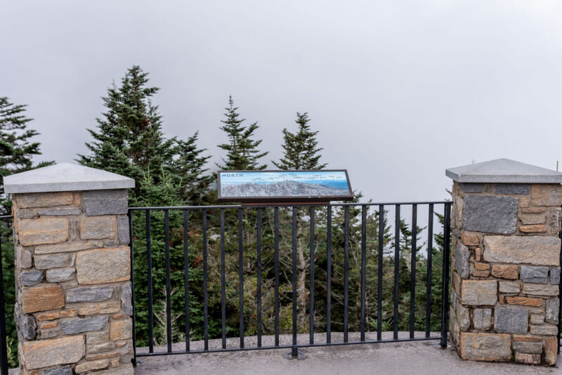 mt. mitchell state park Summit Trail highest point