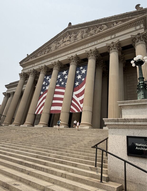 national archives museum inside outside