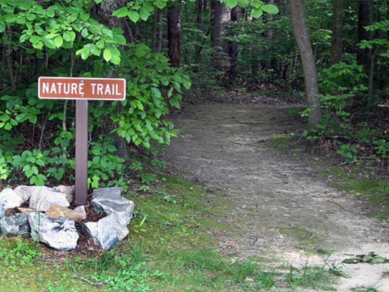 Kernersville lake park hiking trail