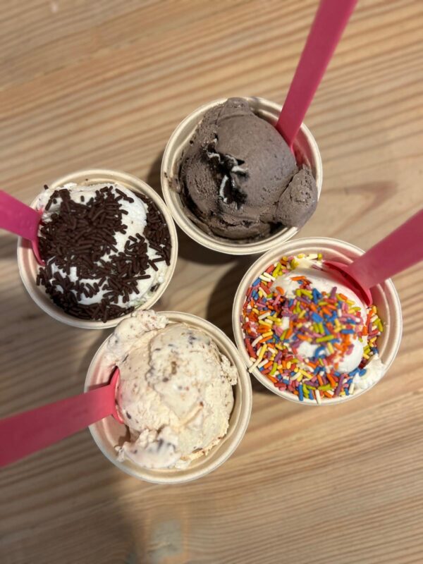 Scoops Microcreamery ice cream TOPSAIL BEACH NC