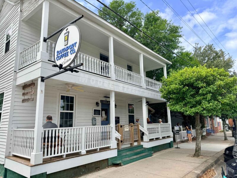 Southport Coffee Co safe haven movie front