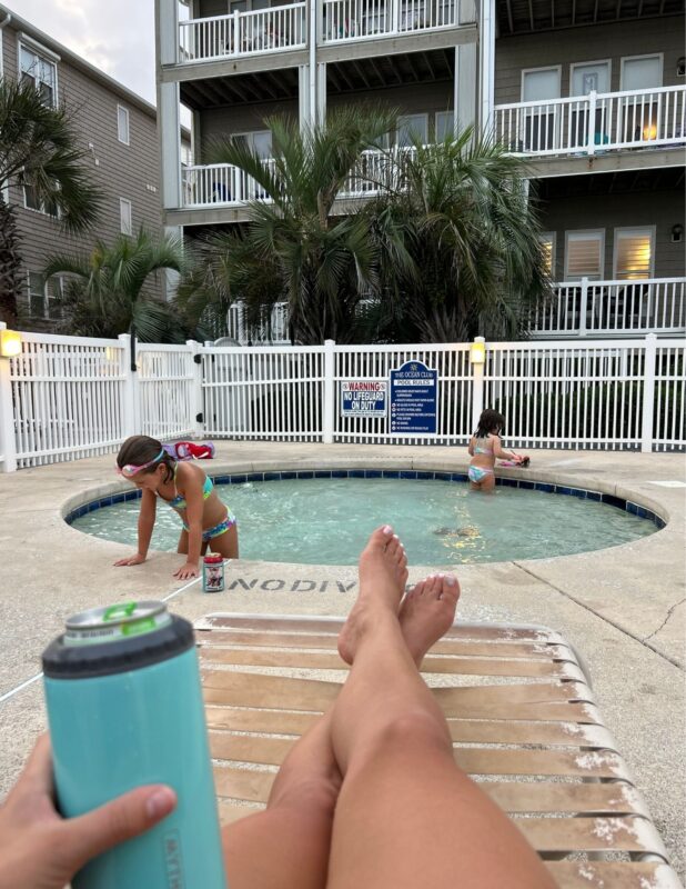 Indian beach, NC relaxing pool hotel