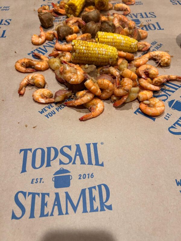 Topsail Steamer seafood topsail beach NC
