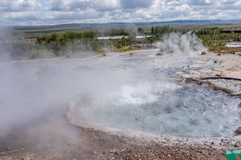 Geysir Geothermal Area Strokkur