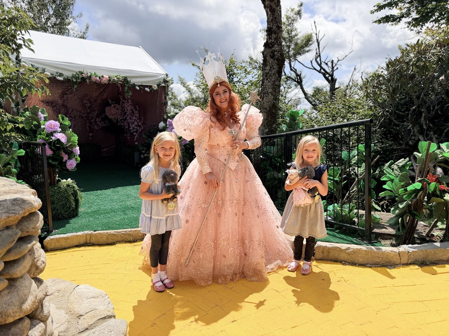 Glinda the Good Witch at Land of Oz in Beech Mountain, NC