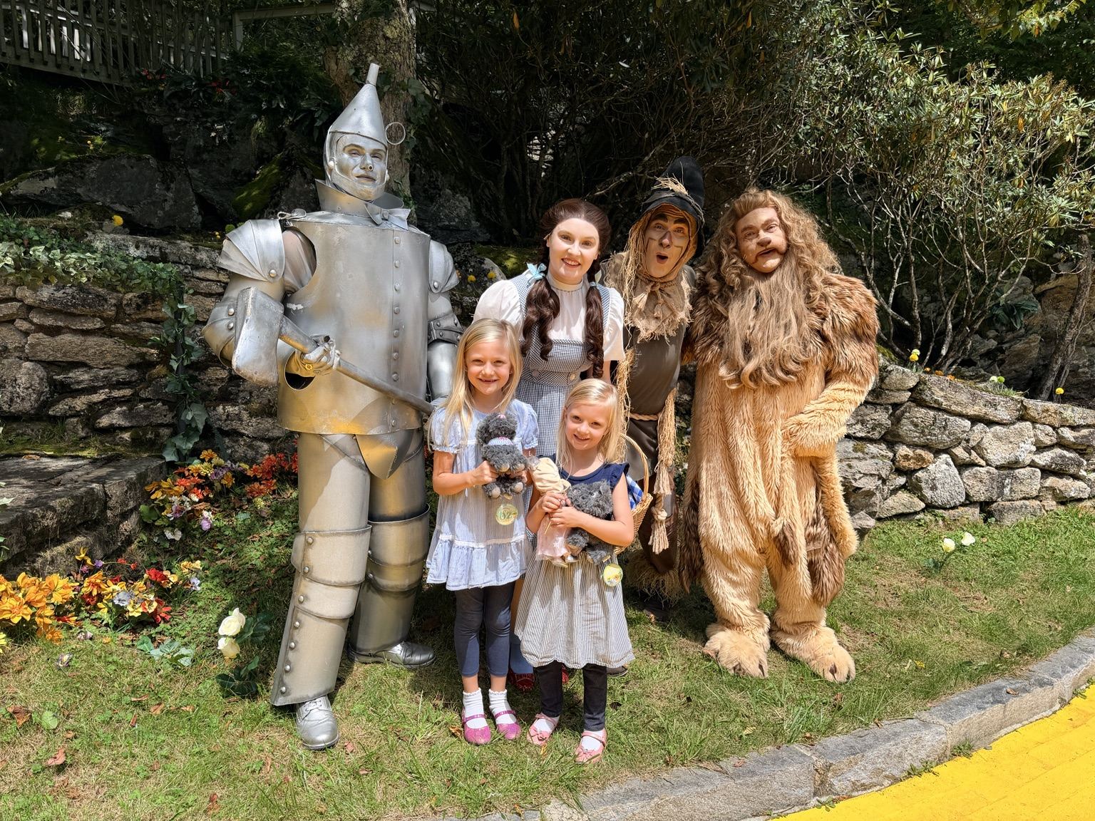 Characters at Land of Oz in Beech Mountain, NC