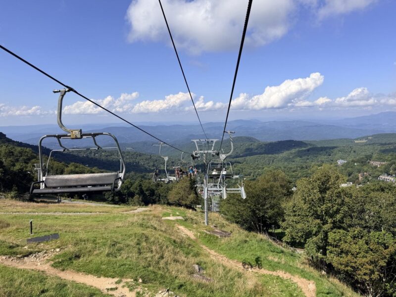 Scenic Chairlift at Beech Mountain Resort