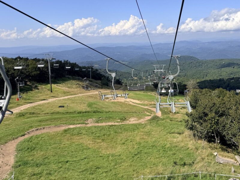 Scenic Chairlift at Beech Mountain Resort