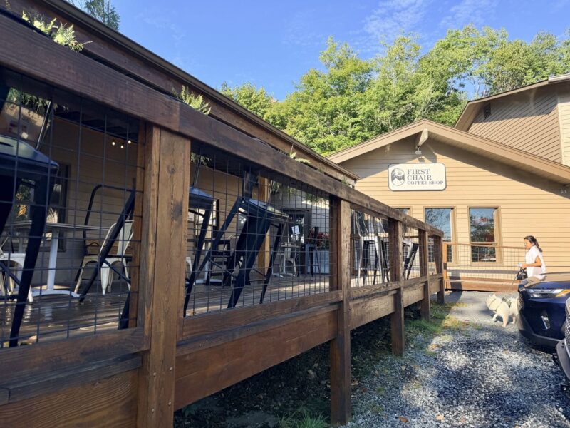 First Chair Coffee Shop in Beech Mountain NC