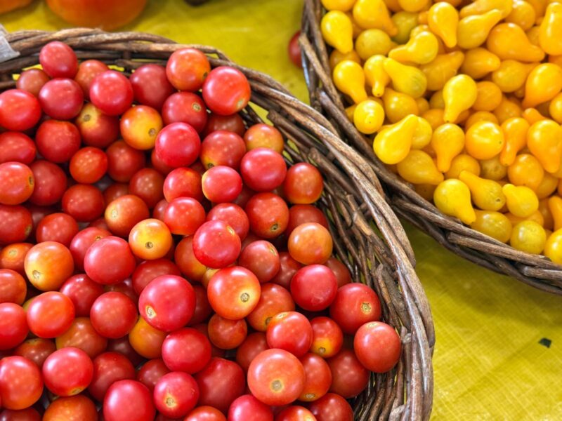 Piedmont Triad Farmers Market fruits and vegetables