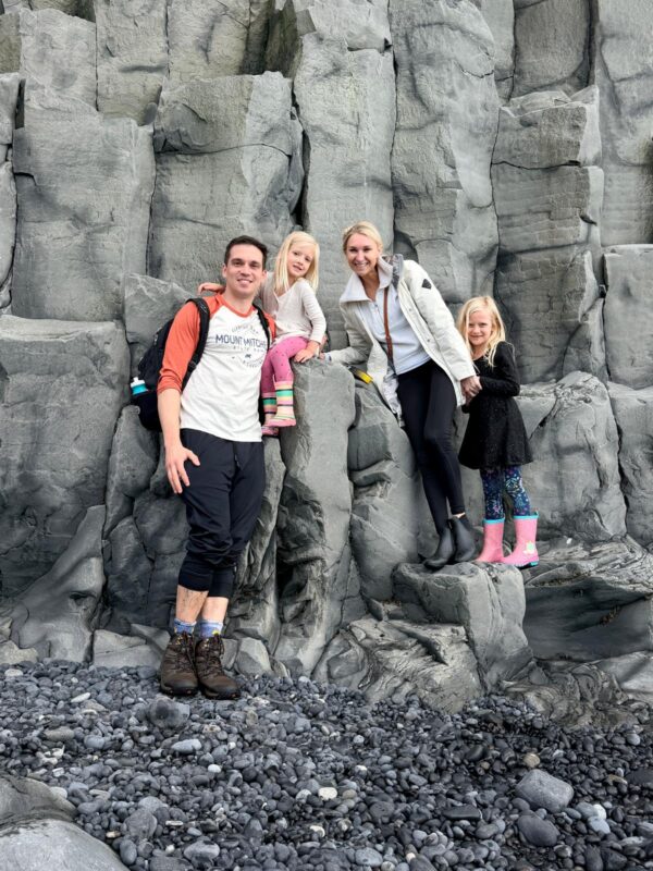 Reynisfjara Black Sand Beach family trip