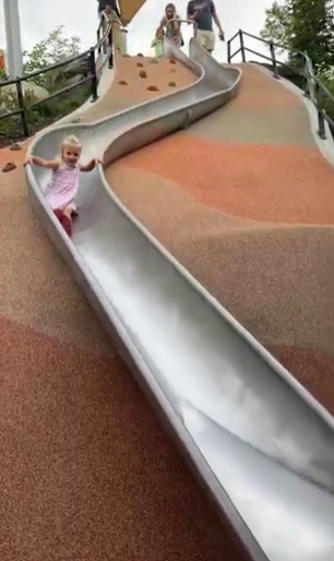 Dorothea Dix Park & Gipson Play Plaza Raleigh NC slide