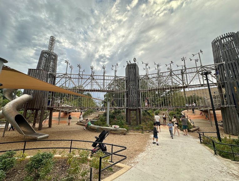 Dorothea Dix Park & Gipson Play Plaza Raleigh NC playground